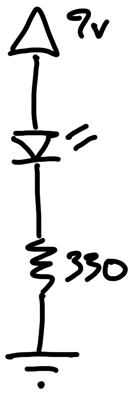 LED schematic