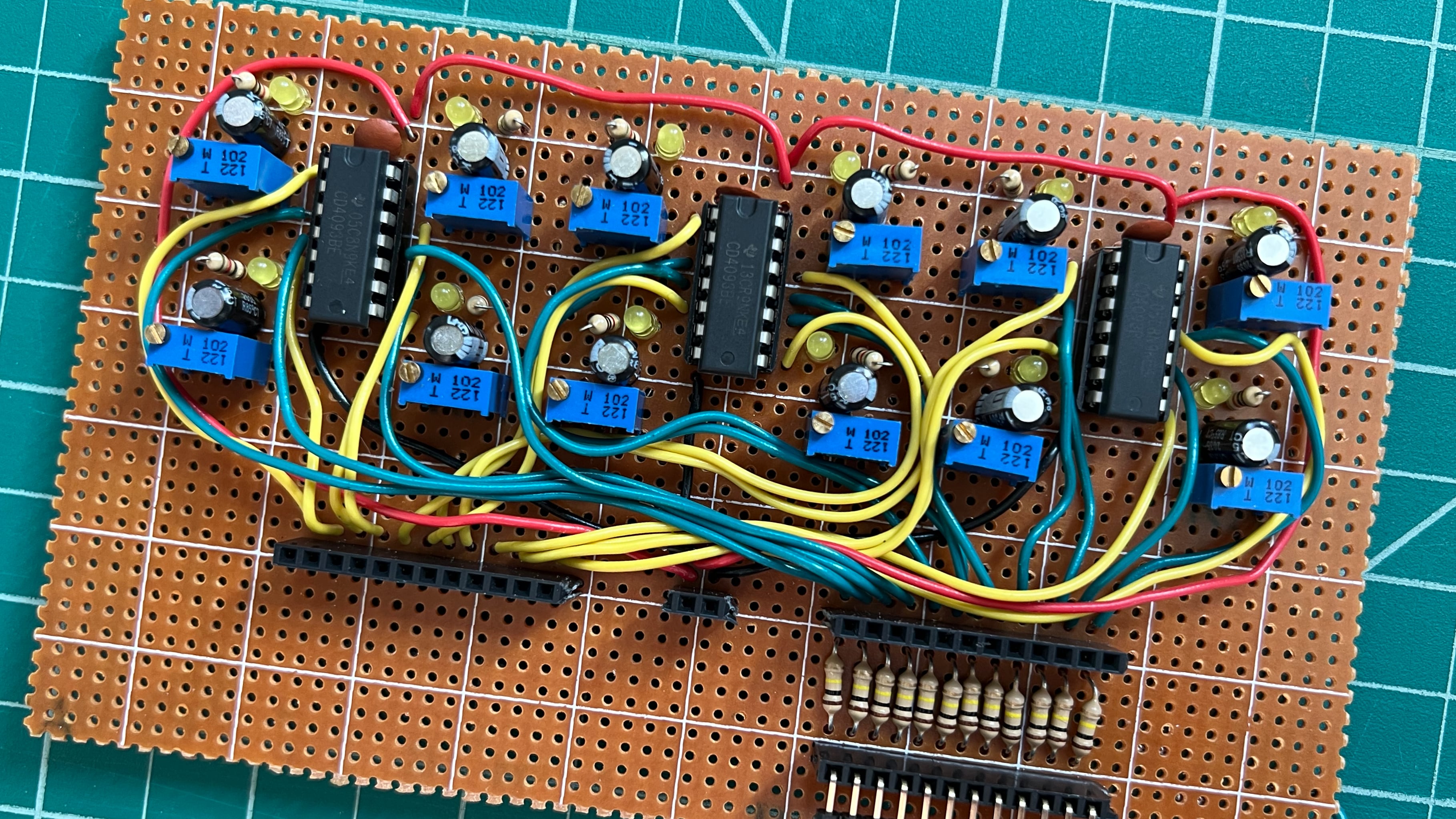 A perfboard I made