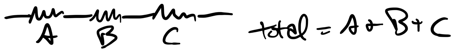 Serial resistor schematic